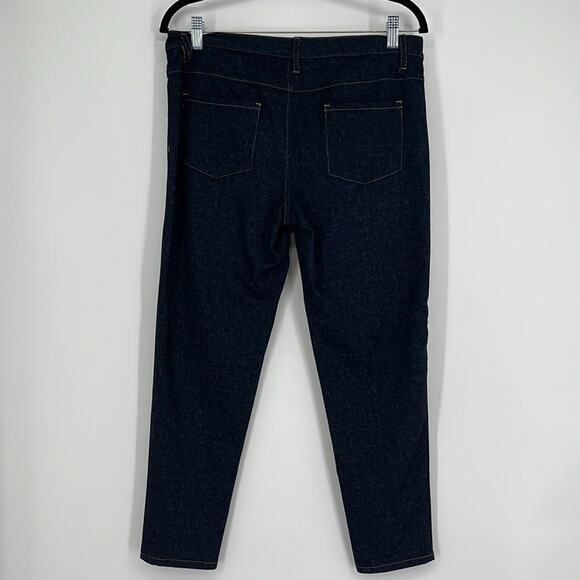 Jude Connally Skinny Stretch Jeans Jegging Ankle Pants Dark Wash Comfy Medium - Picture 2 of 6